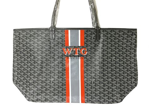 what is goyard bag made of|cost of personalized goyard tote.